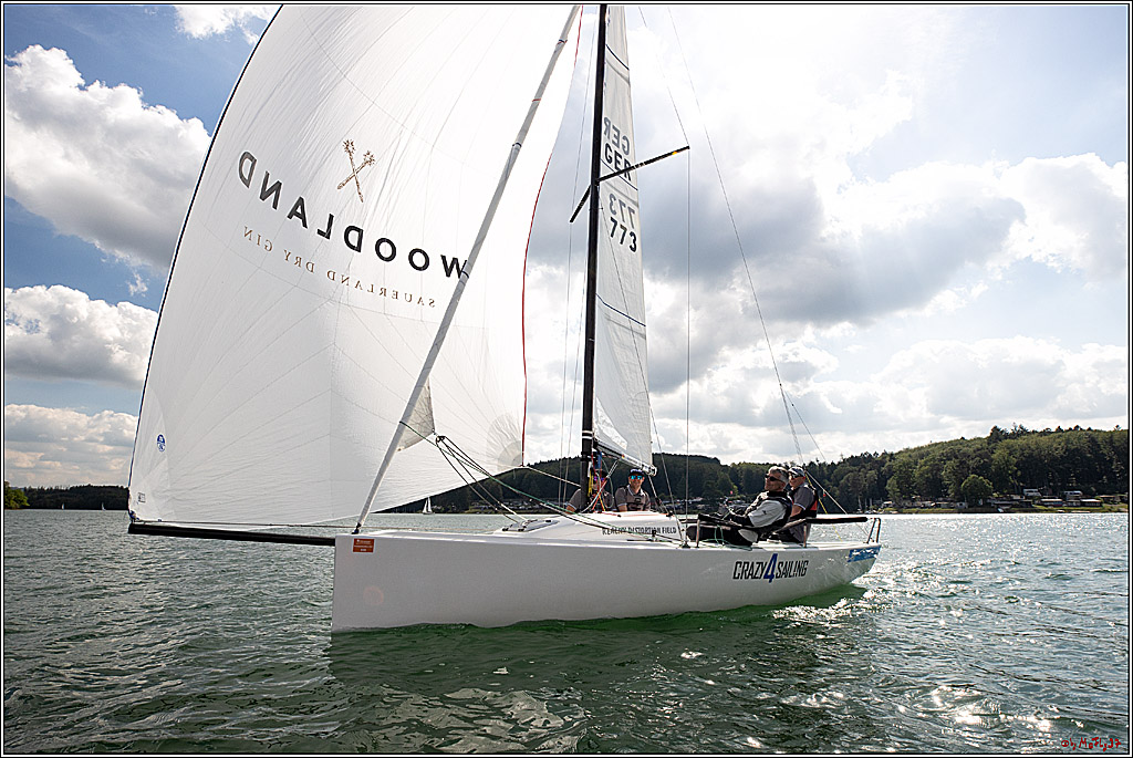 J70 - WOODLAND, 12.06.2021 Segelboot; Segeln; Woodland; Spinnaker; J70; Sorpesee; Sauerland